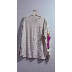 Dragon Ball Z Super Primitive Shirt Men White Long Sleeve XL